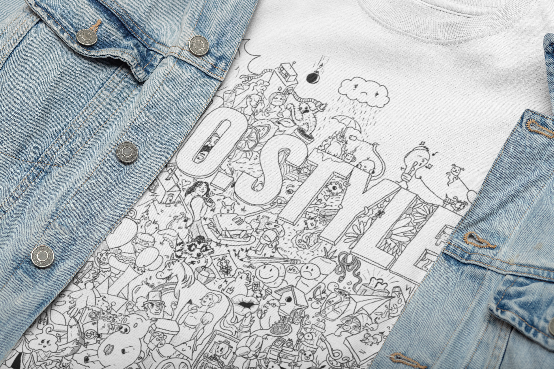 Doodle Page Tee (PRE-ORDER)