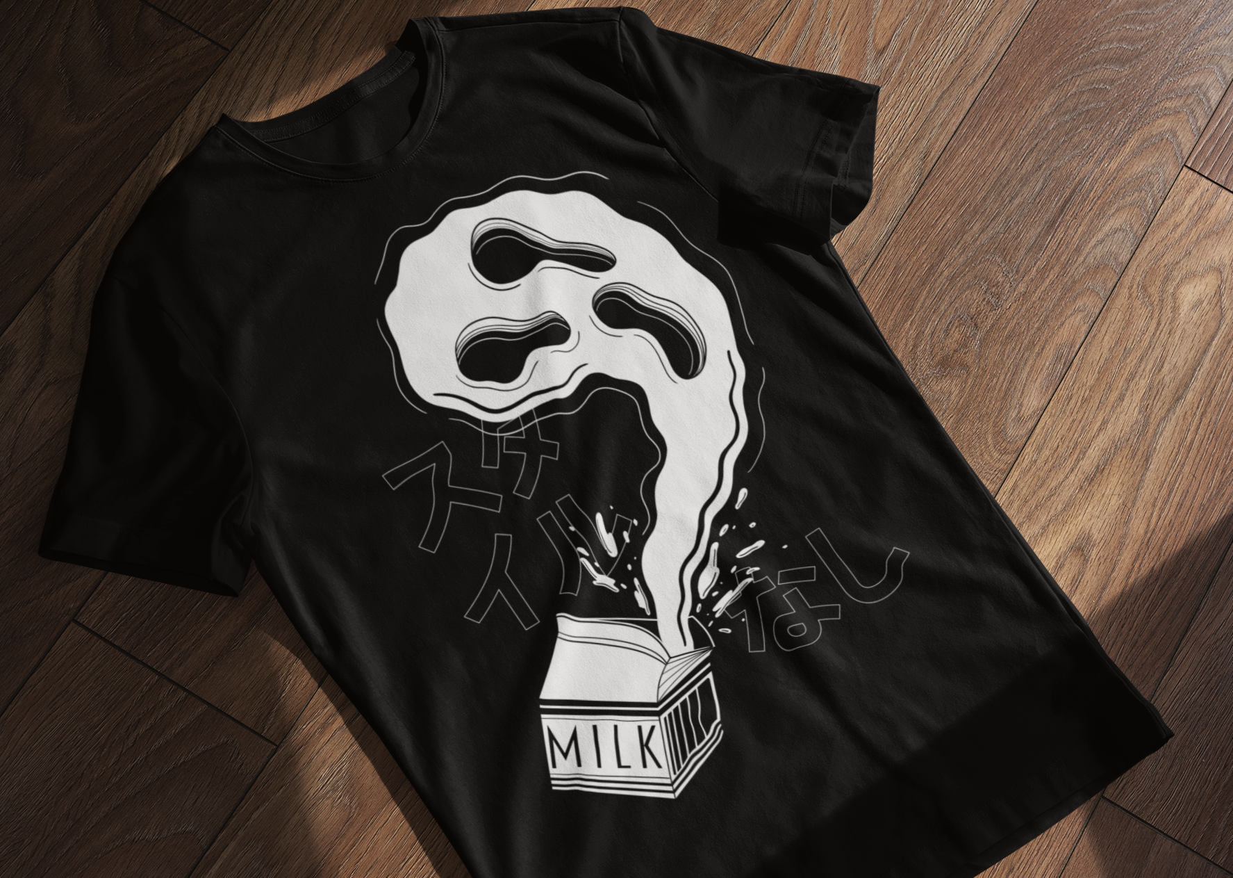 MILK GHOST TEE